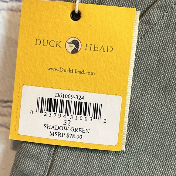 Duck Head Shorts Men's 32” Camp Canvas Stone Tan Casual Classic Old School - Picture 4 of 10